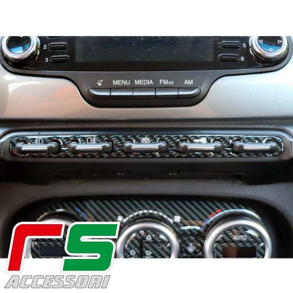 adesivi resinati alfa romeo giulietta tastiera centrale luci cover