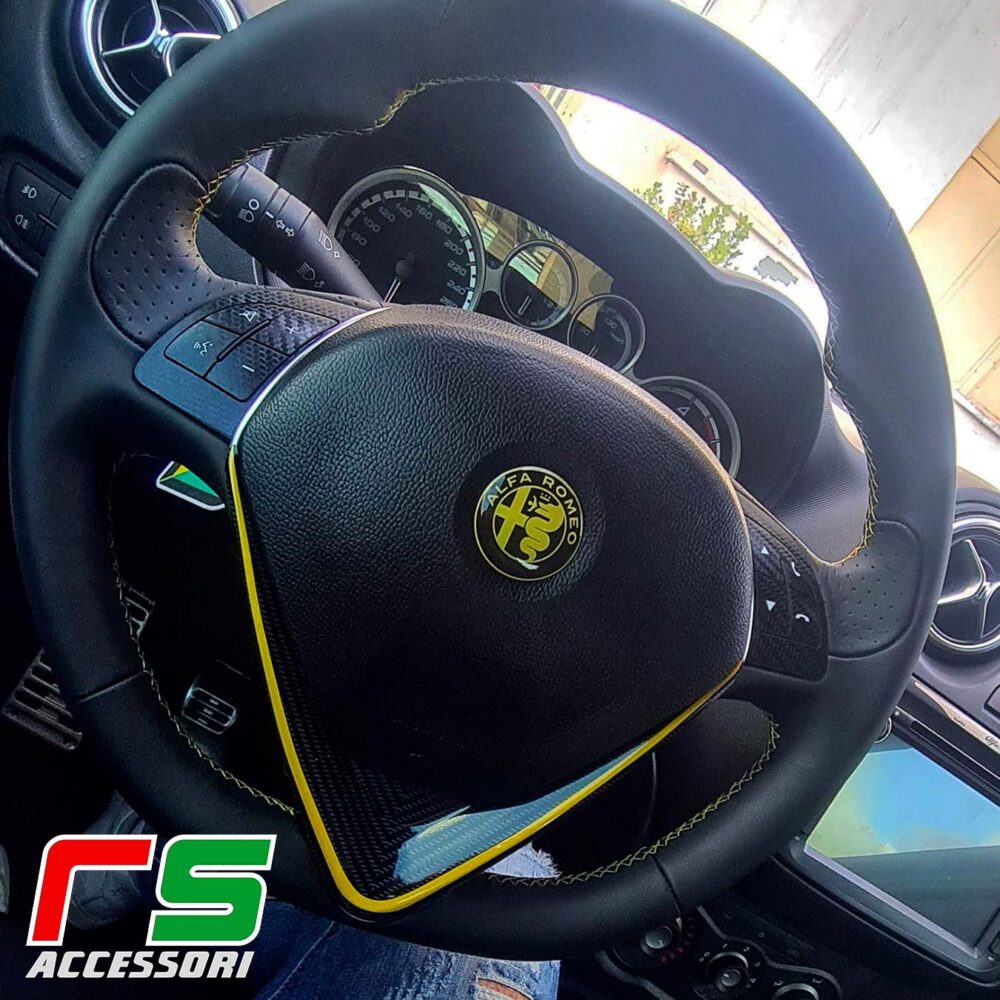 alfa giulietta mito STICKERS 2014 steering wheel kit laminated  - Image 3