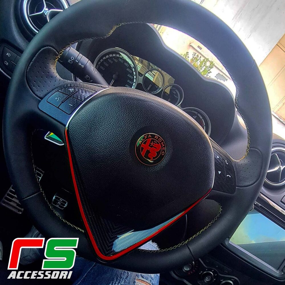alfa giulietta mito STICKERS 2014 steering wheel kit laminated  - Image 4