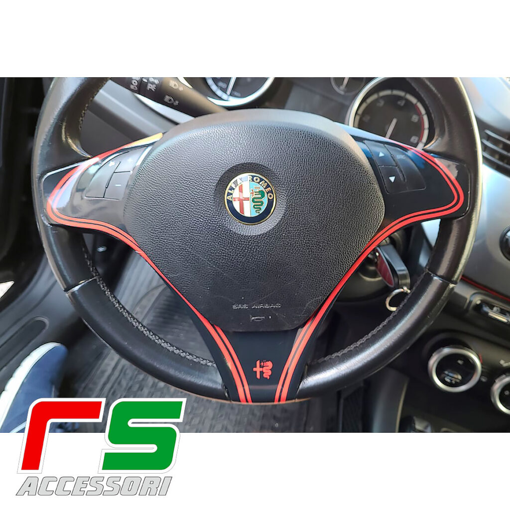 Alfa Giulietta ADESIVI Resinati Climatizzatore Bizona Carbonlook - Foto 5